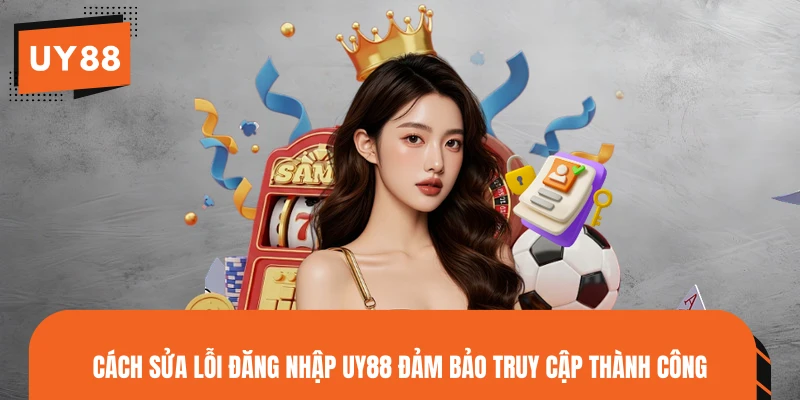 Cách sửa lỗi đăng nhập UY88 đảm bảo truy cập thành công