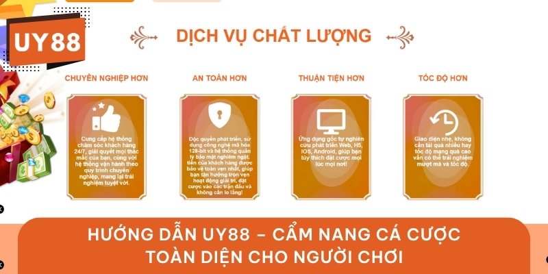 Hướng Dẫn UY88 – Cẩm Nang Cá Cược Toàn Diện Cho Người Chơi